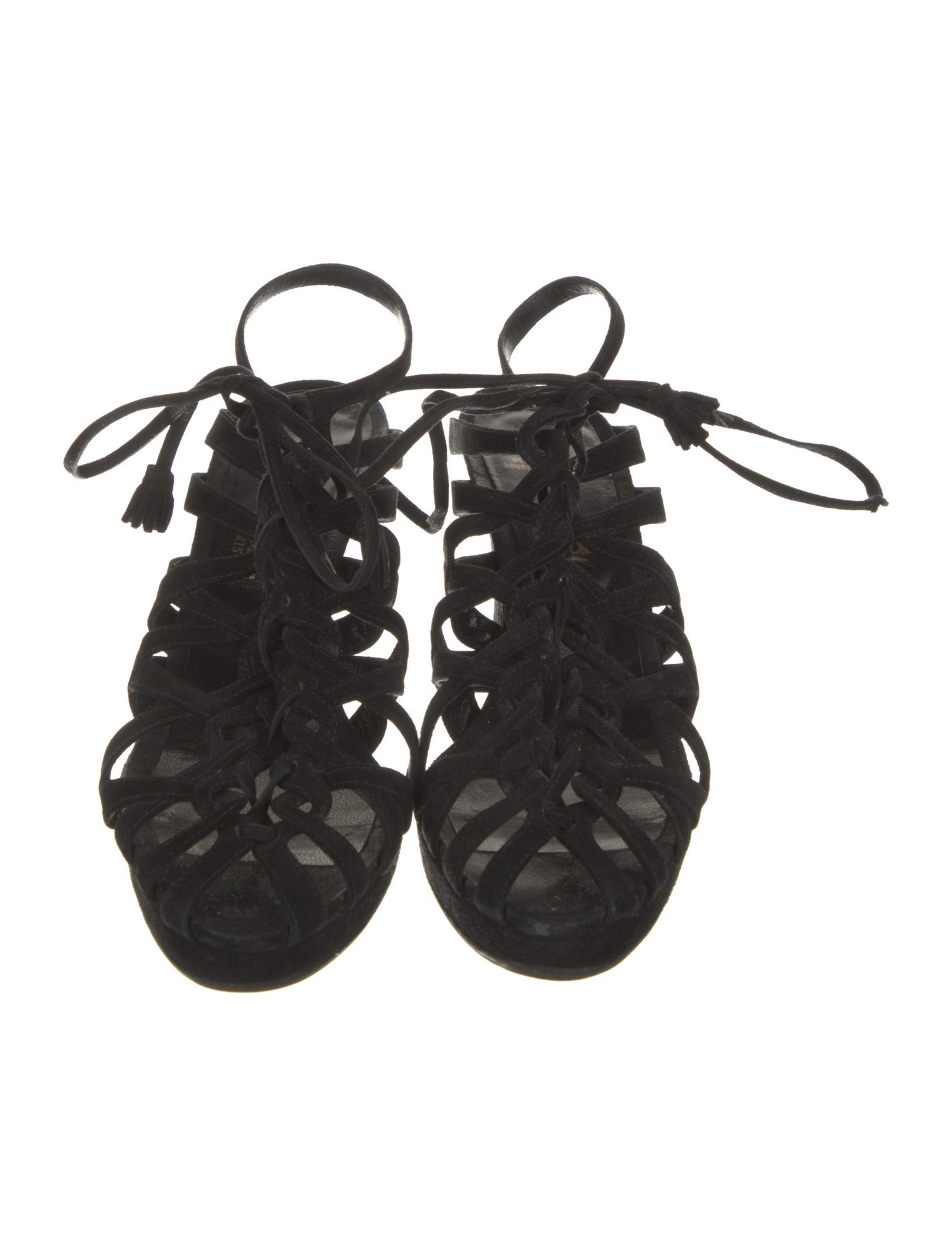 Hermès Vintage Suede Gladiator Sandals